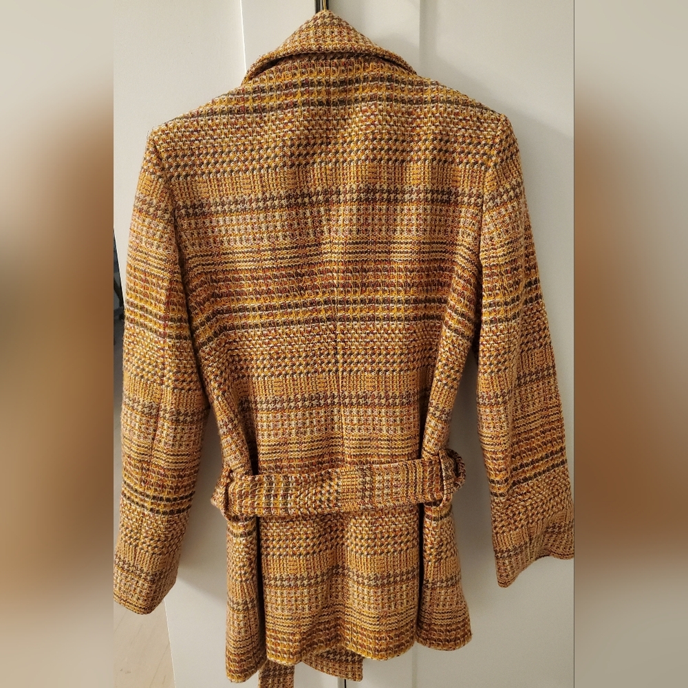 Vintage Esprit- Gorgeous Pumpkin ๐ spice coat sz.Large - Picture 7 of 10